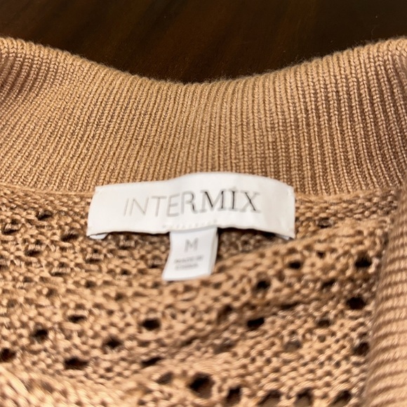 INTERMIX
Suki Pointelle Knit Polo Sweater - Picture 9 of 9